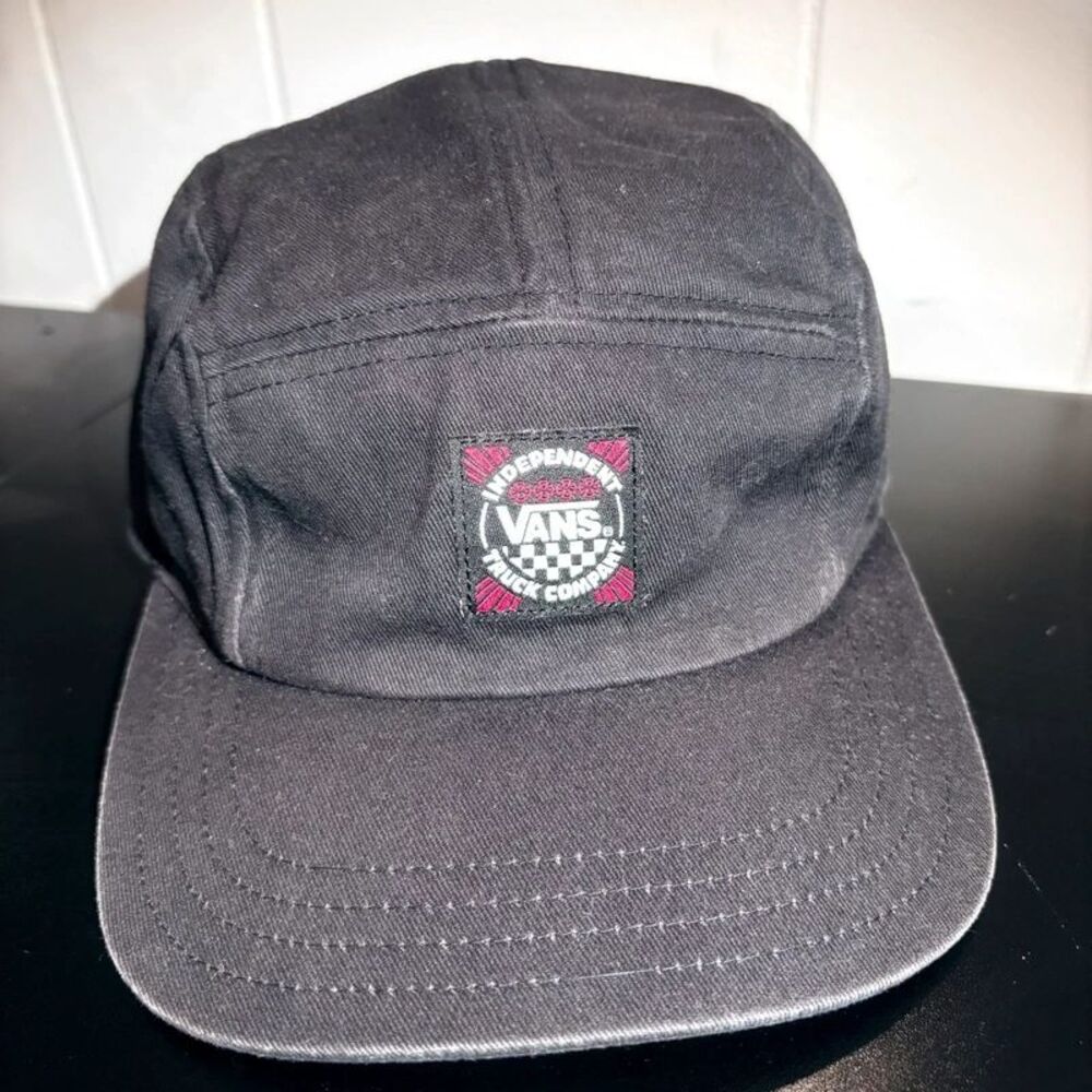 Vans x Independent Truck Company Black 5 Panel Camper Hat